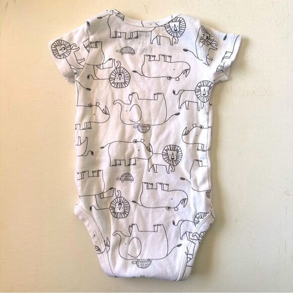 Carters Baby Print Bodysuit Set of 3, Sz 3-6 months - Picture 5 of 6